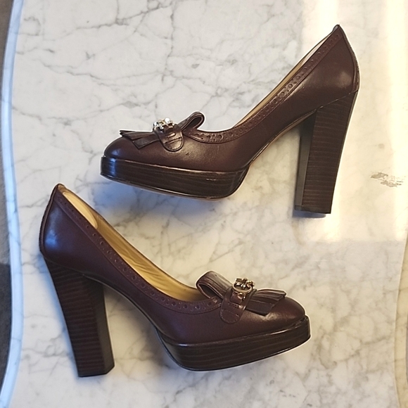 Coach Heels - Picture 1 of 8